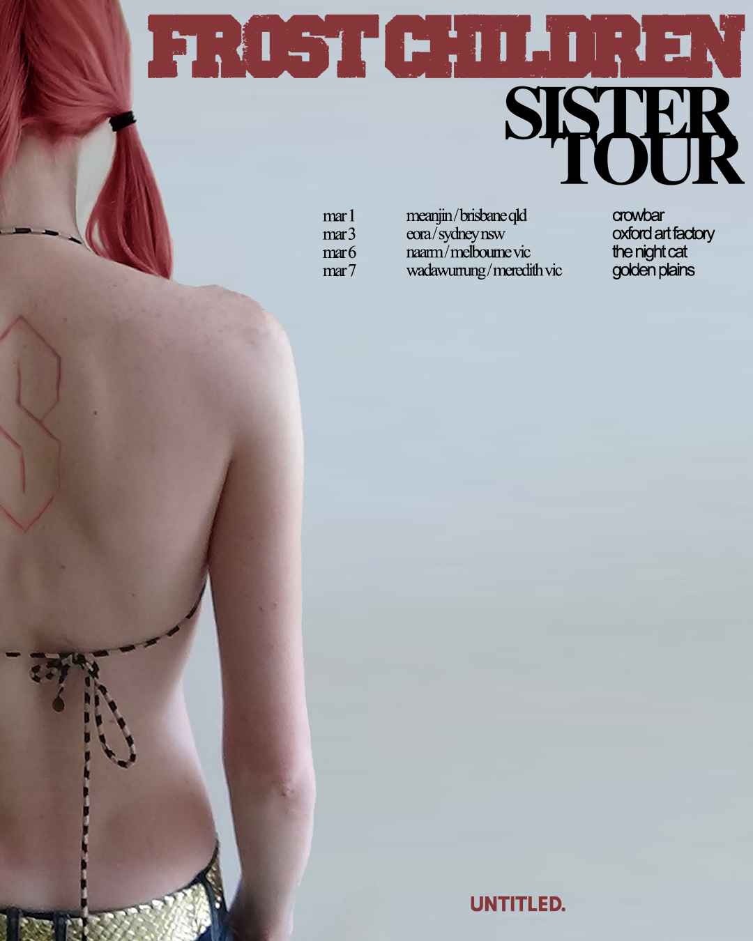 Frost Children - 2026 Australian Tour