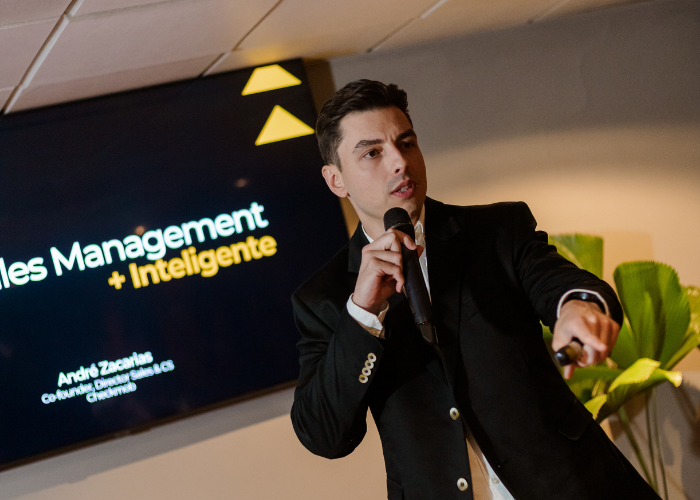 André Zacarias, co-founder e Diretor Comercial e de CS da Checkmob