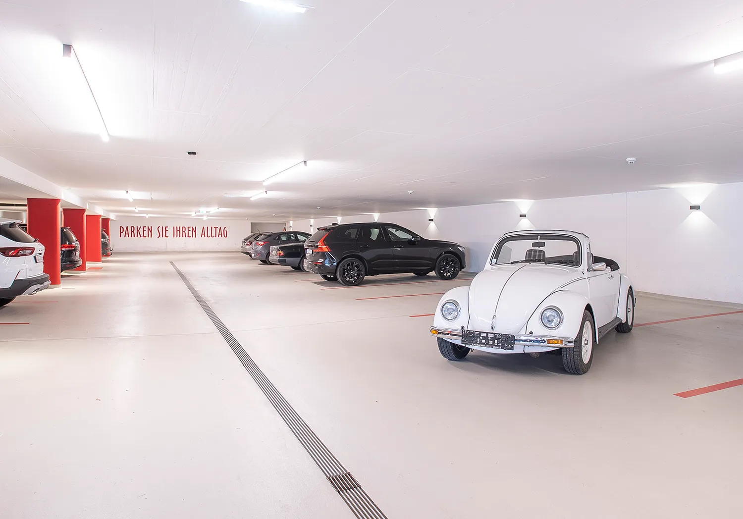 Tiefgarage, Parkplatz am Achensee | Seehotel St. Hubertus