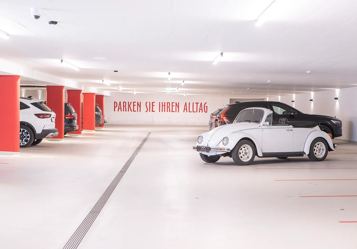 Tiefgarage, Parkplatz am Achensee | Seehotel St. Hubertus