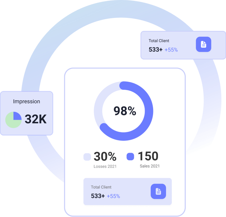 Dashboard mockup