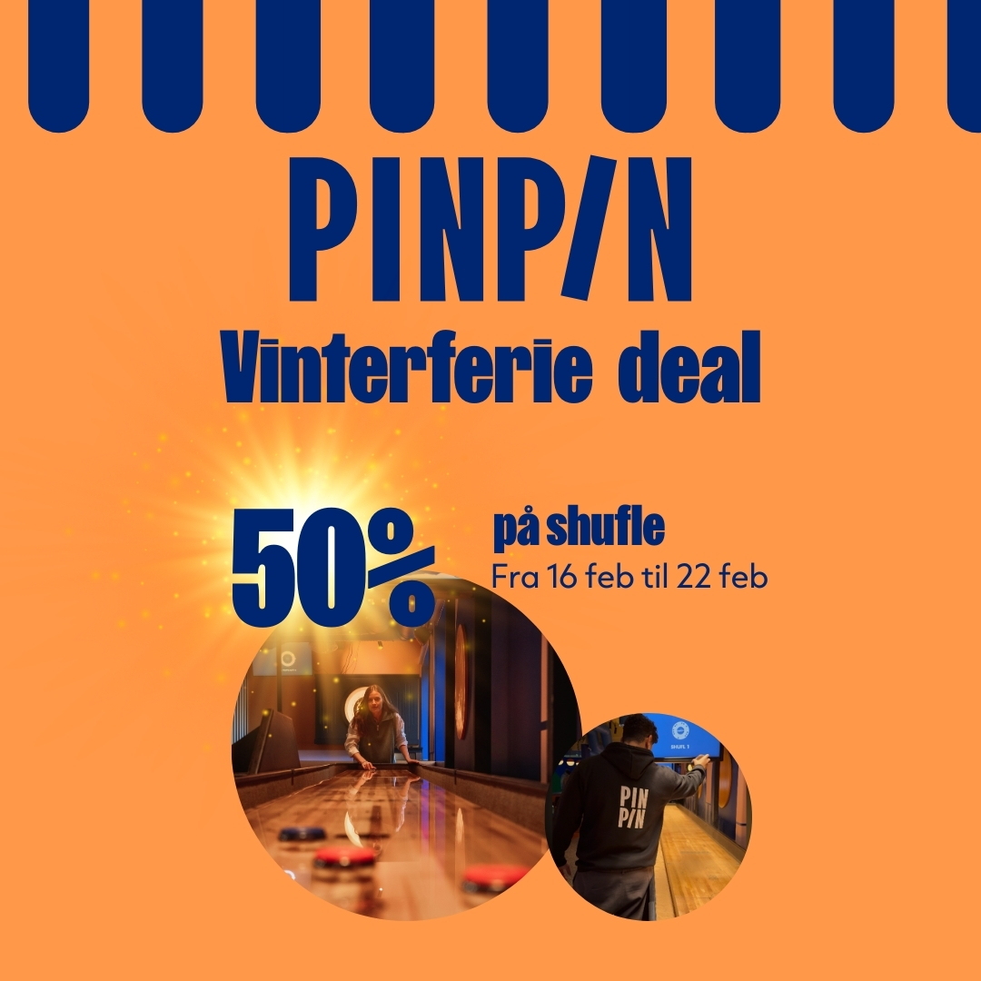 Examples of upcoming events at PINPIN. Includes drinks, food and games