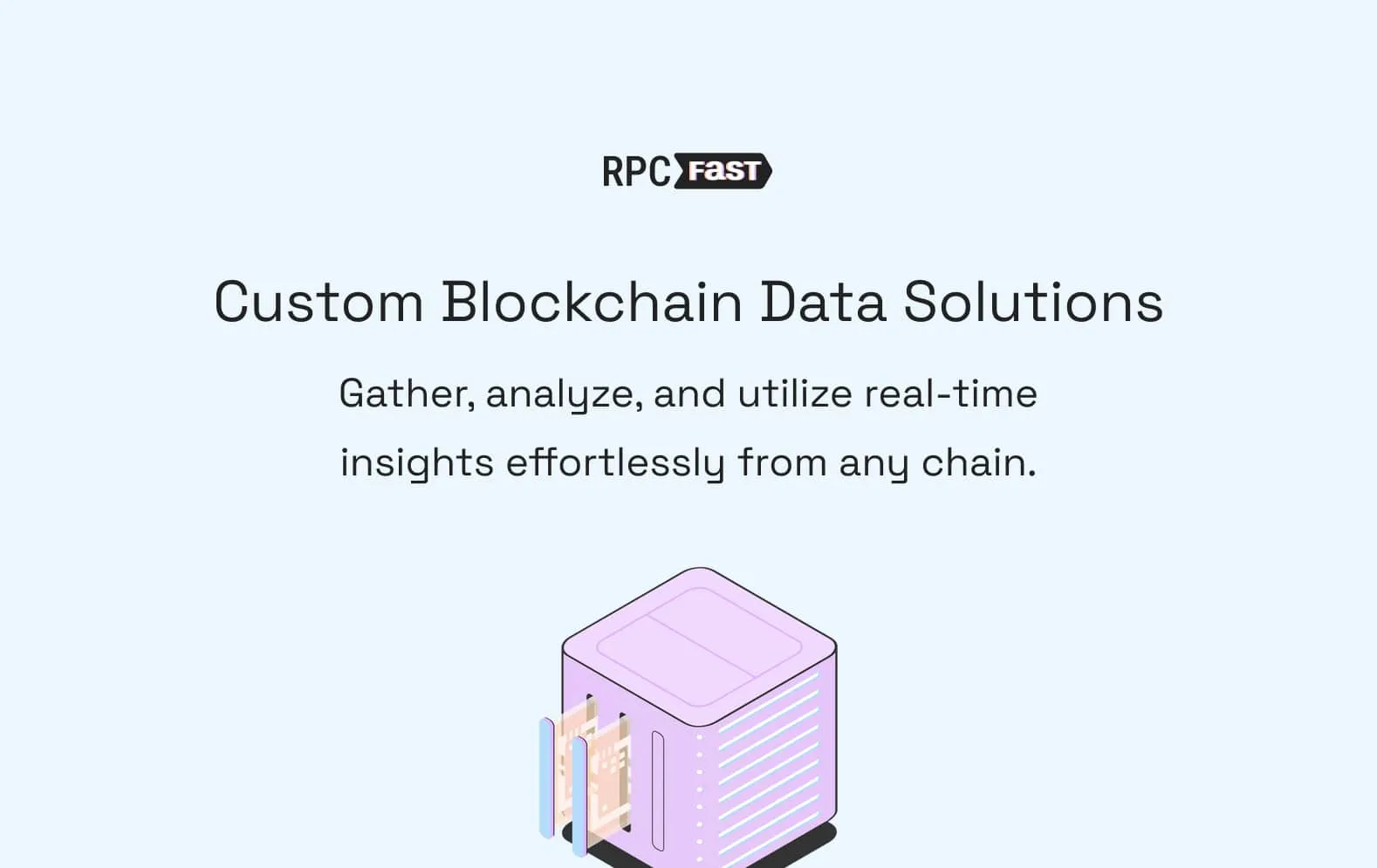 Blockchain Data Solutions | RPC Fast