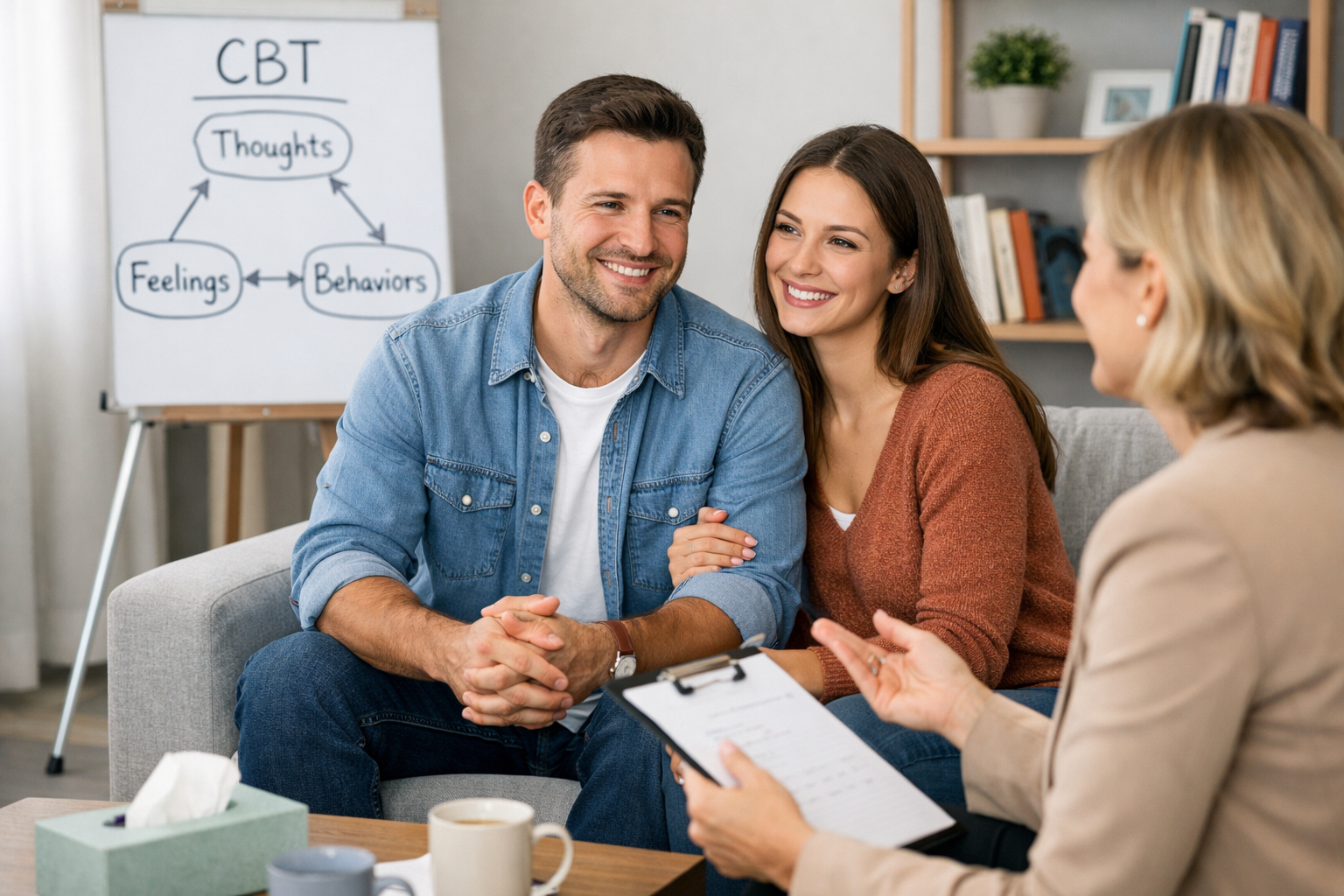 How CBT-Informed Relationship Coaching Helps Couples Change Patterns