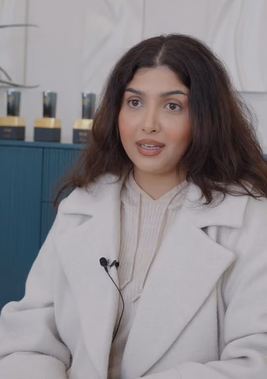 Sadiya's hair treatment Story with Este
