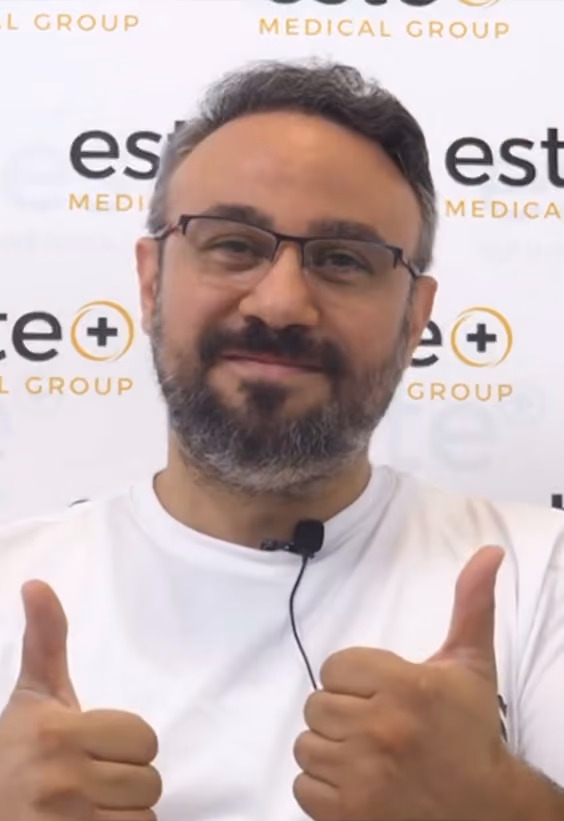 Osman - Hair transplant 12 months on [Turkish]Este Medical