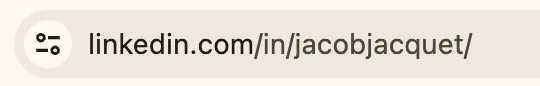 Custom LinkedIn URL 