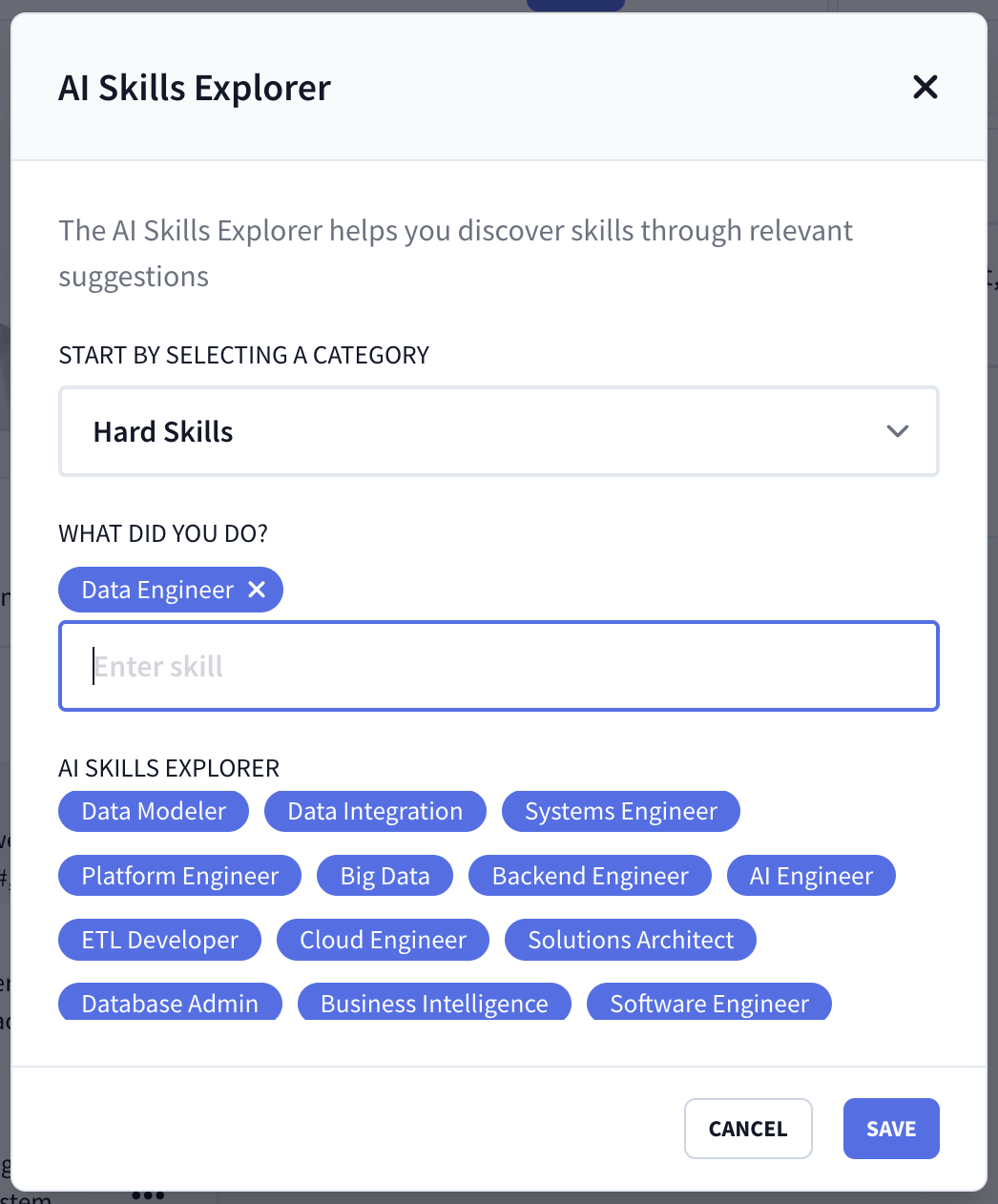 AI Skills explorer
