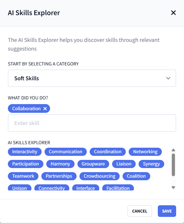 ai skills explorer