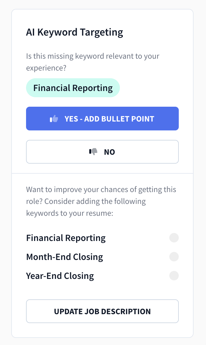 ai keyword targeting