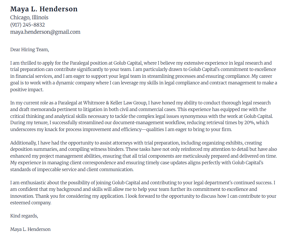 Rezi ai cover letter writer