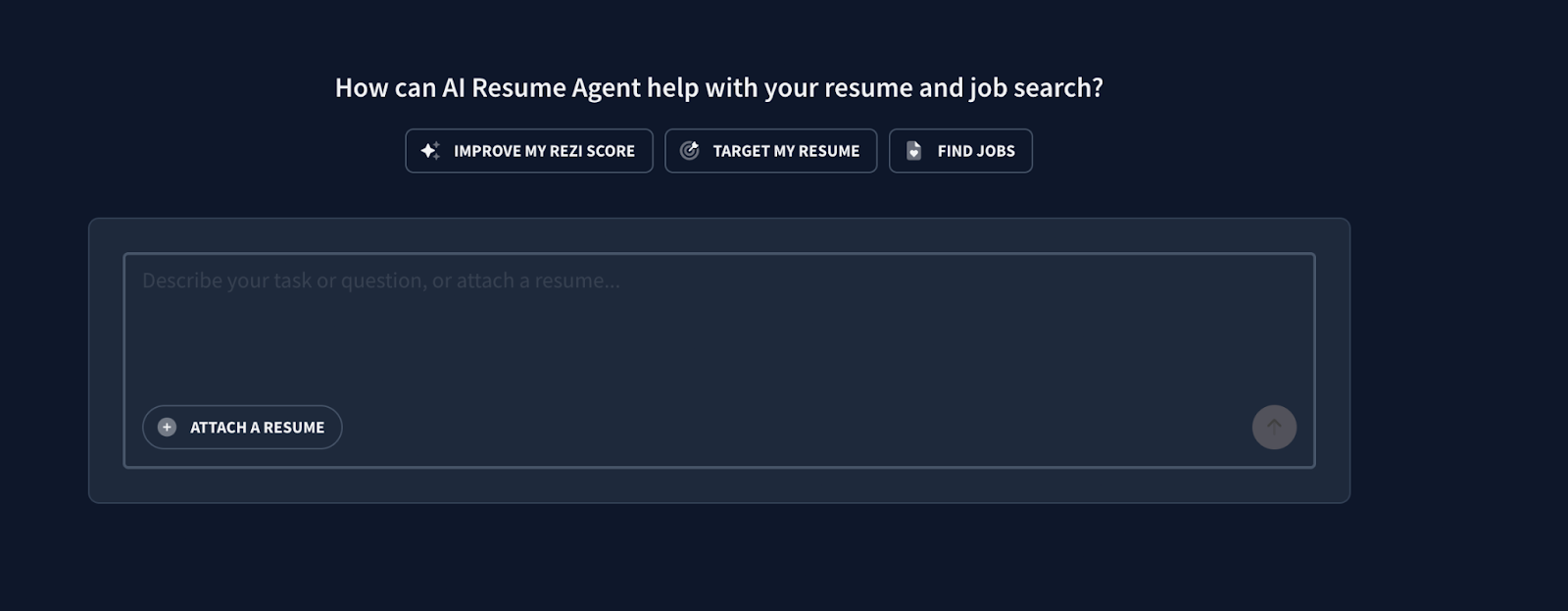 rezi ai resume agent