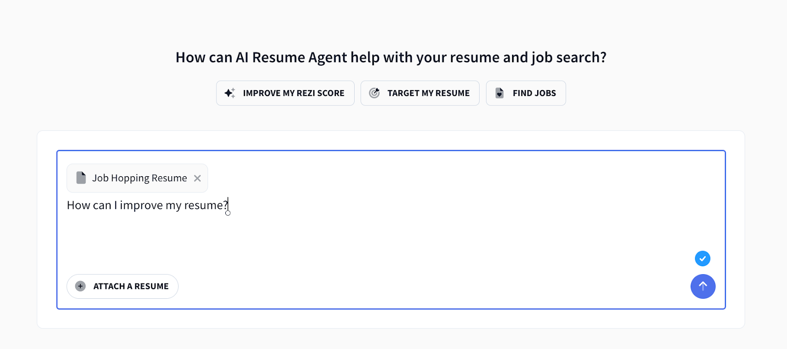 rezi resume agent