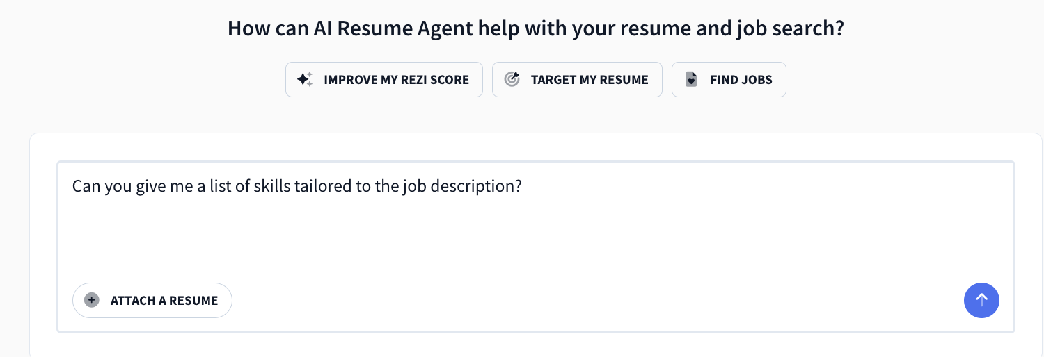 ai resume agent