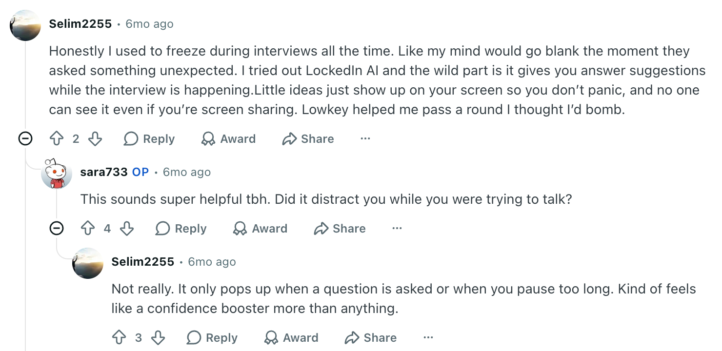 AI in an interview