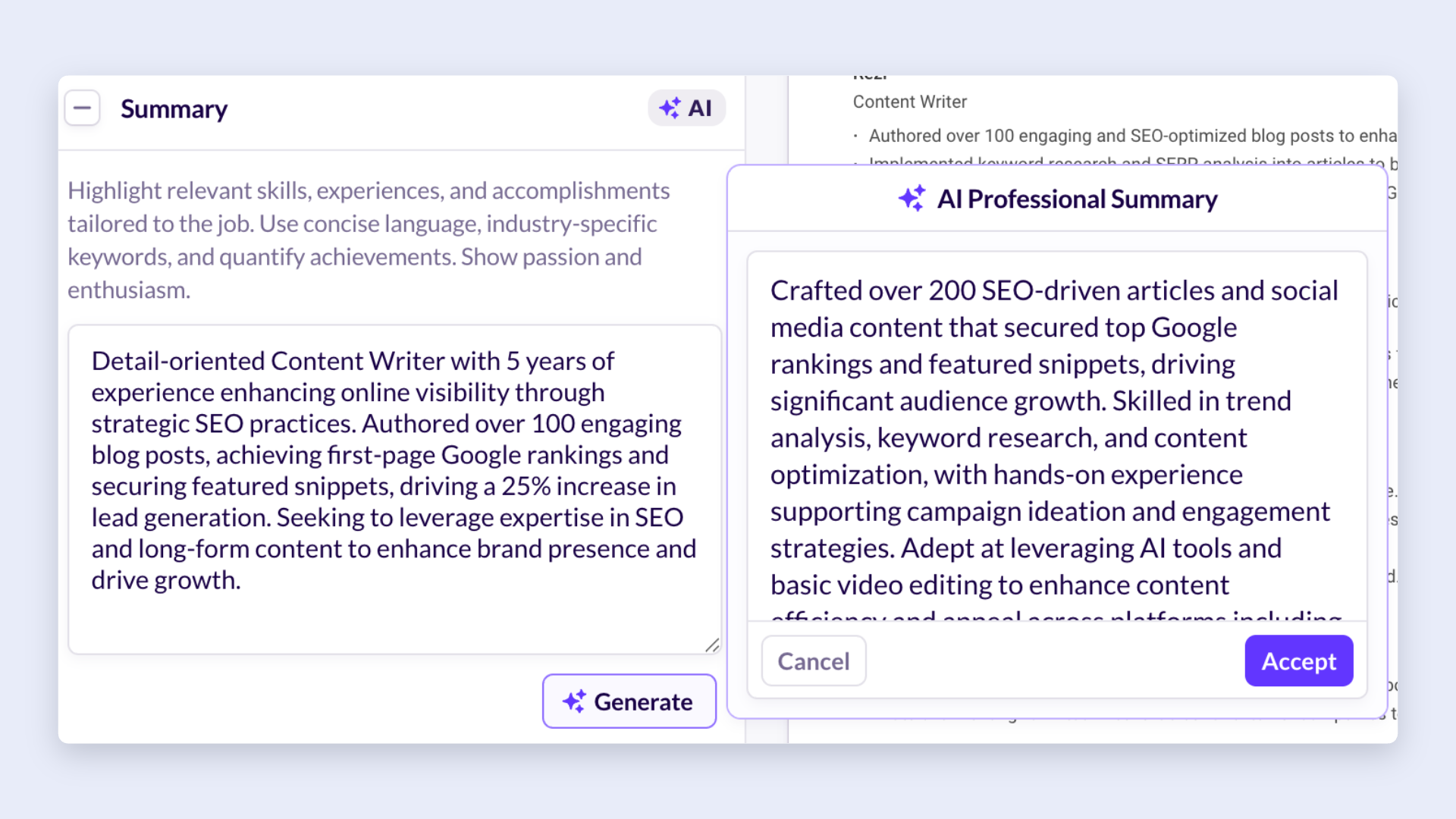 Huntr AI summary