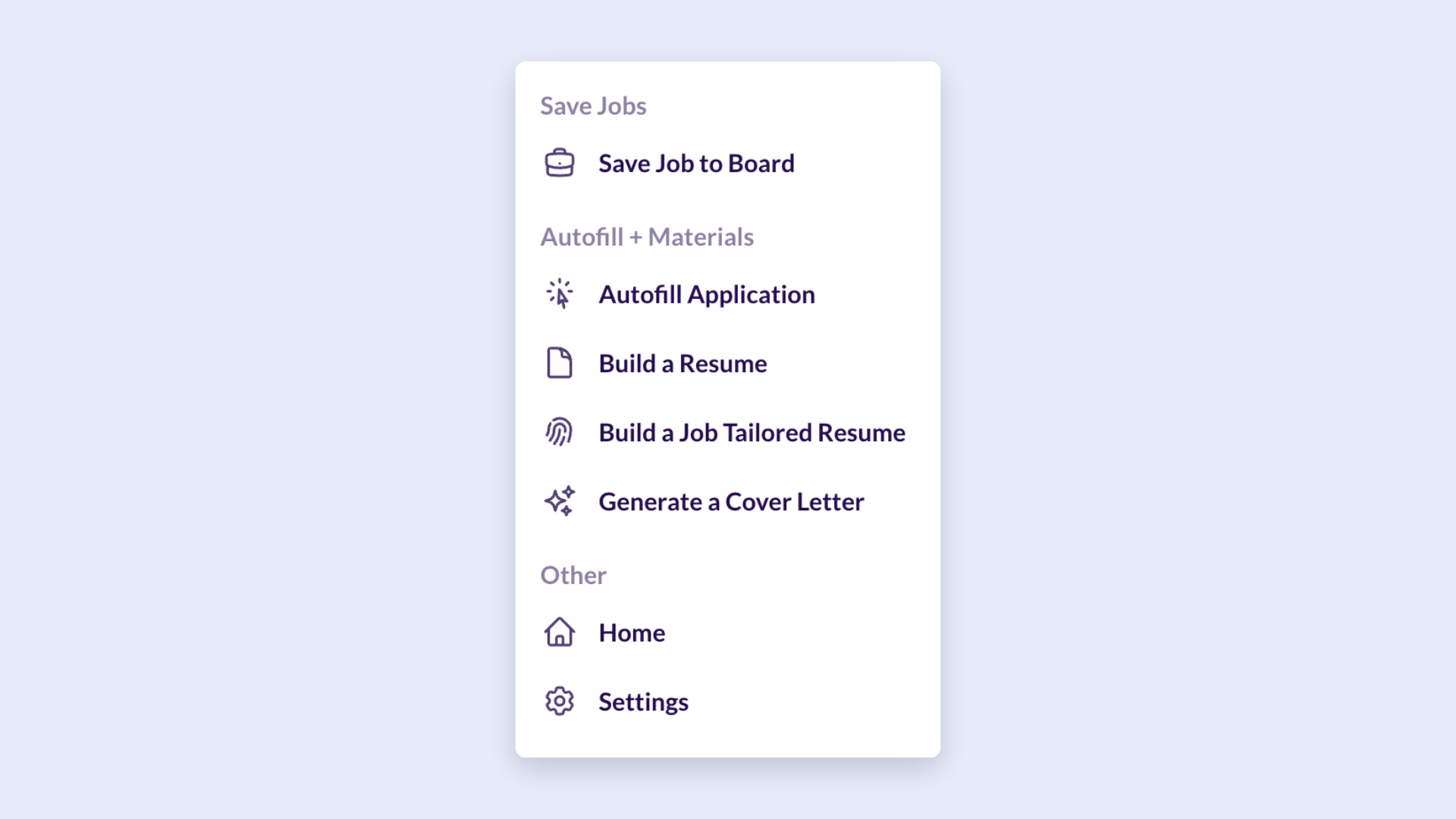 Huntr chrome extension