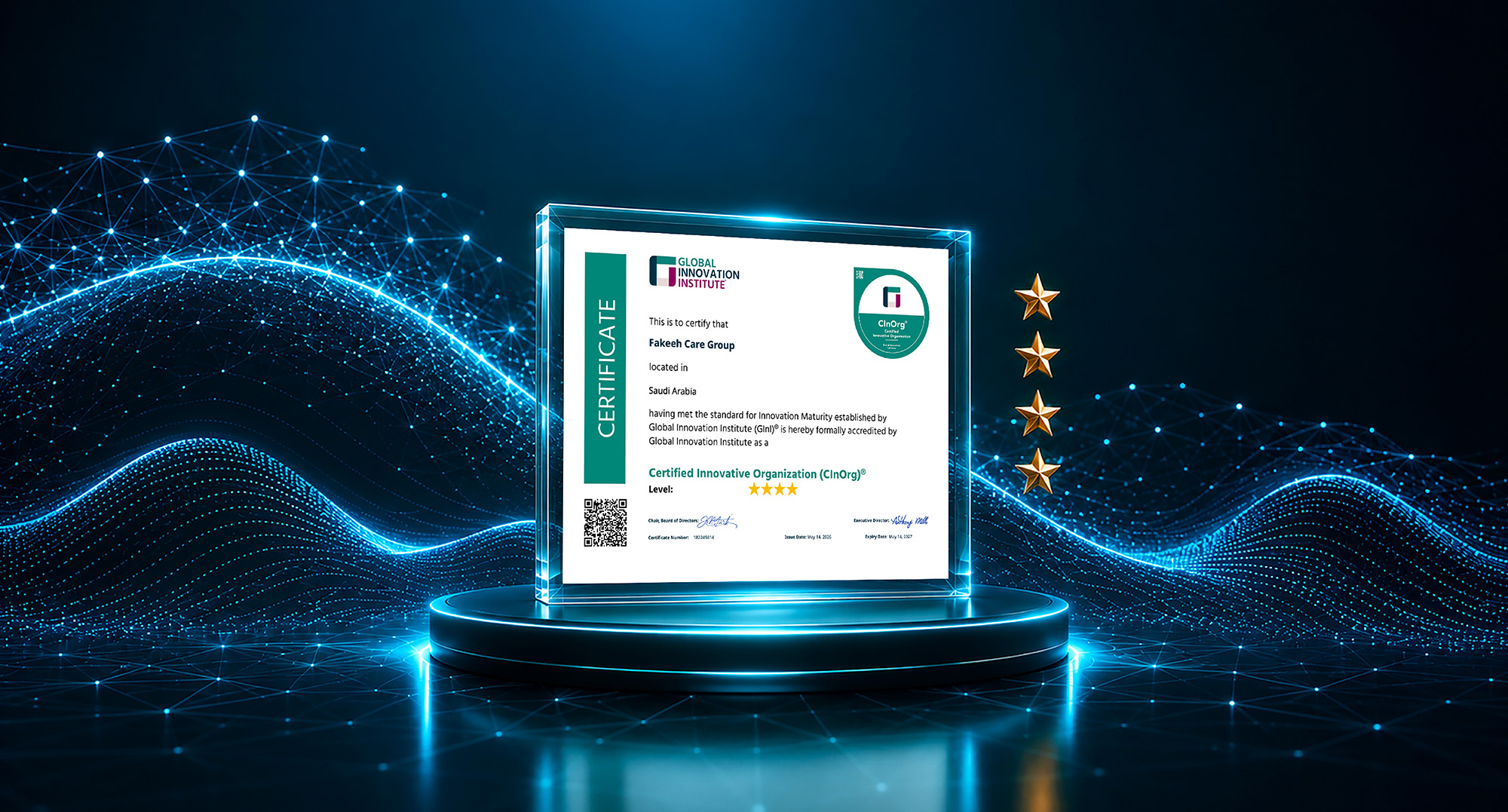 Fakeeh Care Group Earns Accreditation from the Global Innovation Institute (GInI)