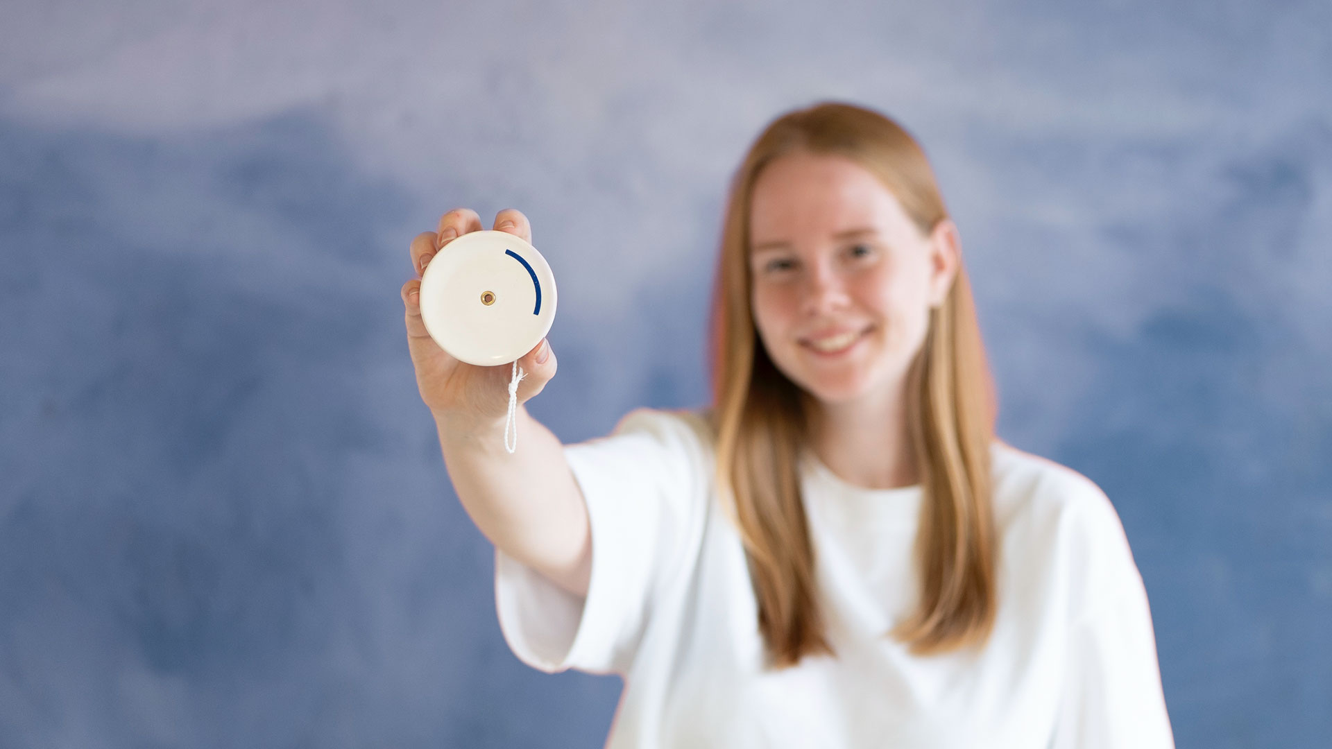 Andrea Weingrill and her yoyo inspired by Motion - part of the phoenix design academy yoyo challenge 2025