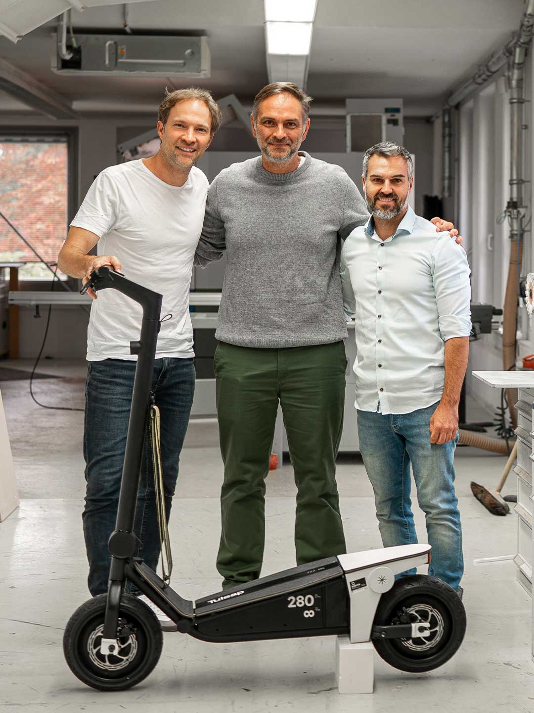 Dr. Tassilo Gilbert, Founder of Tuleap with Andreas Diefenbach, managing partner of phoenix design