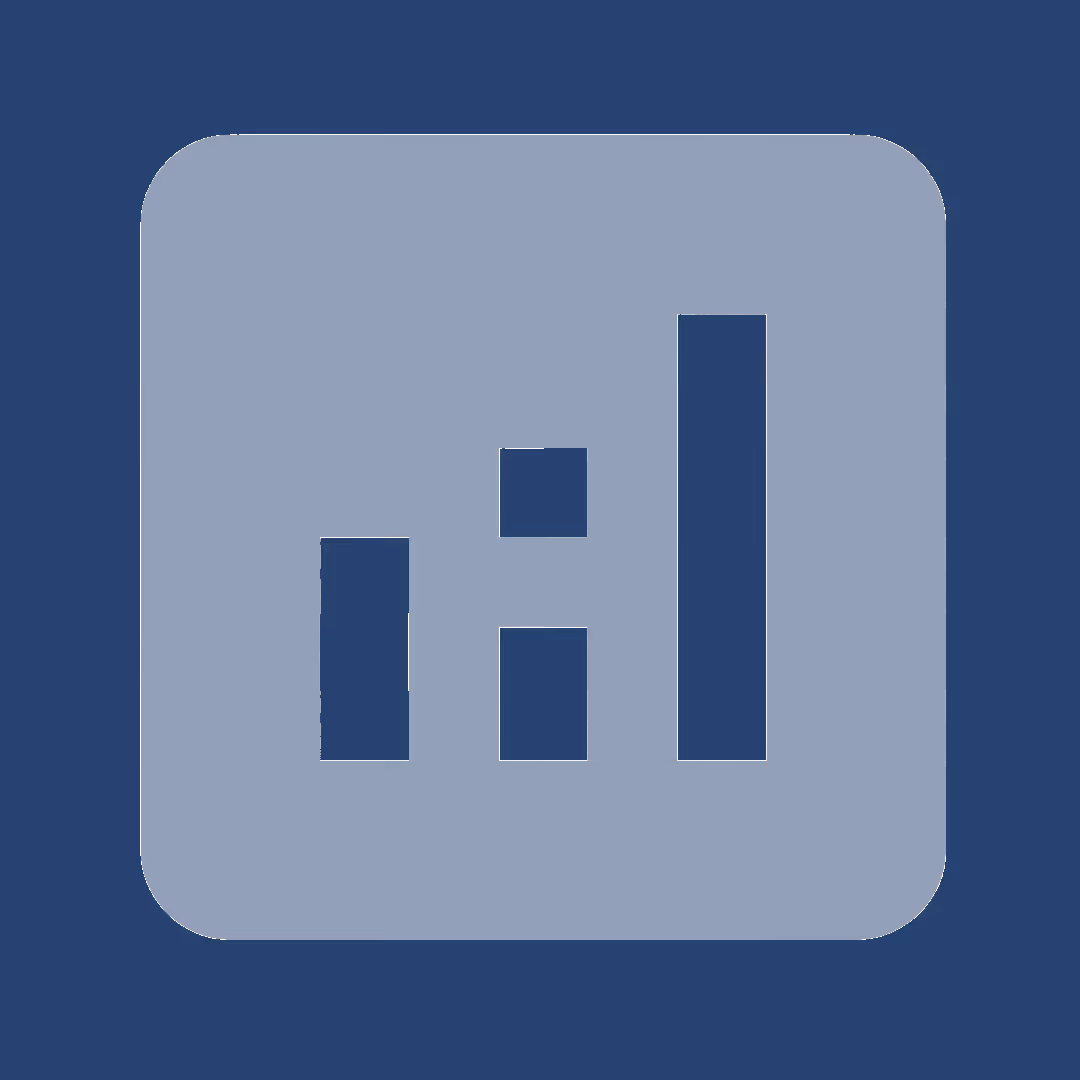 details icon featuring a graph