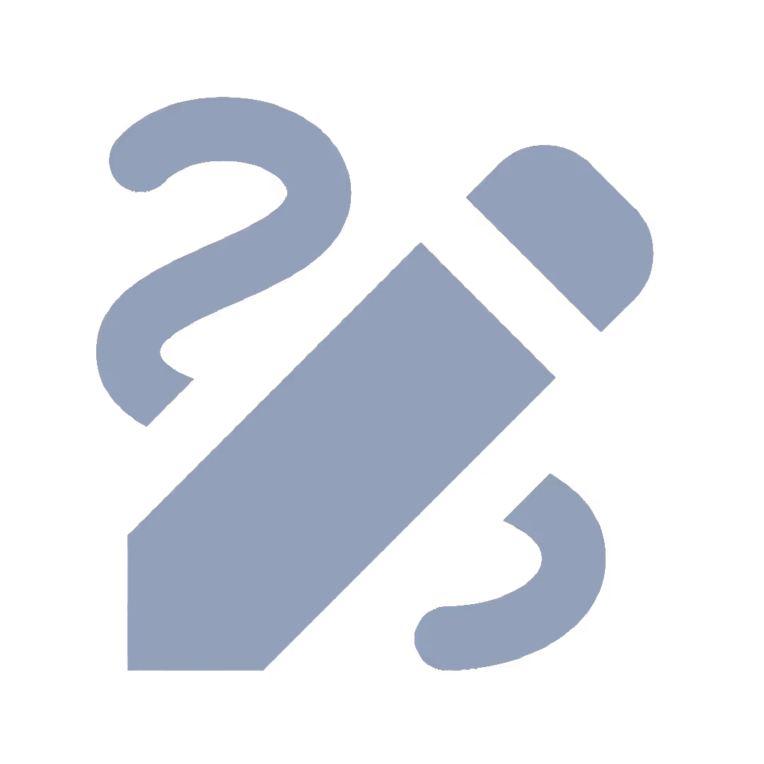 Create icon featuring a pencil drawing a line