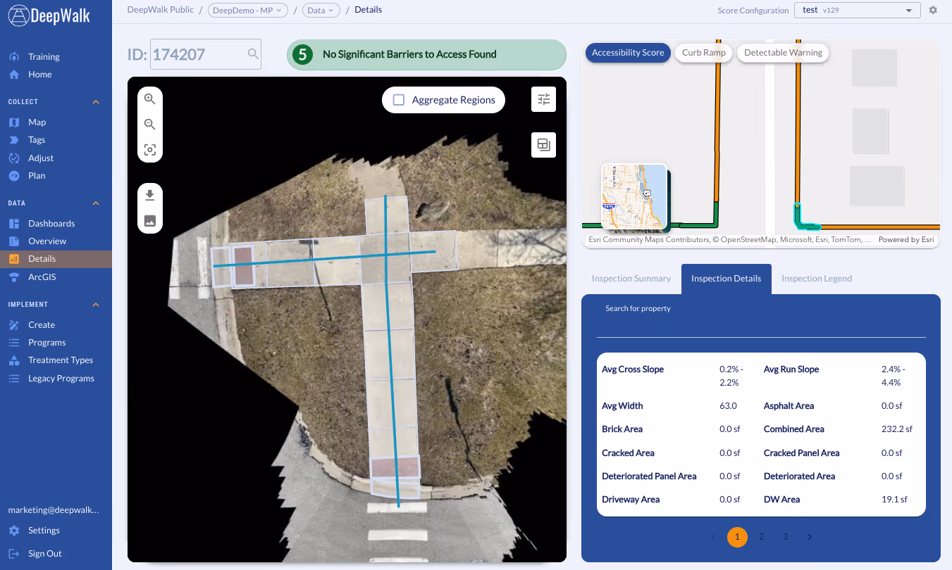DeepWalk web app screenshot