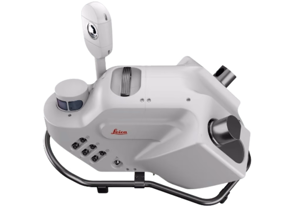 Leica Pegasus TRK700 Evo mobile mapping scanner unit, shown on a plain background