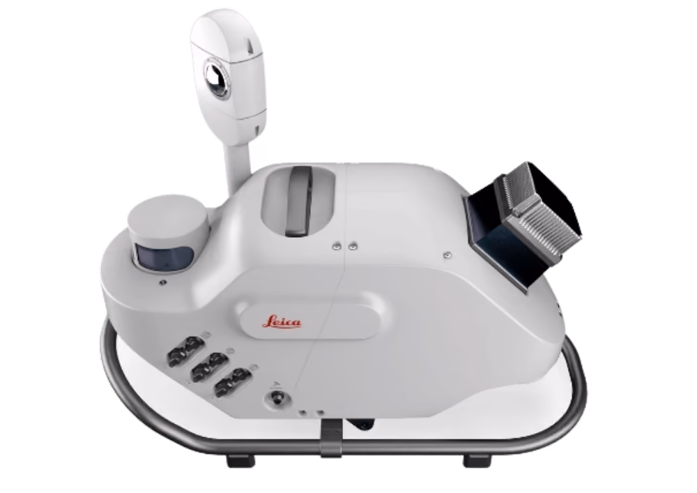 Leica Pegasus TRK500 Neo mobile mapping scanner unit, shown on a plain background