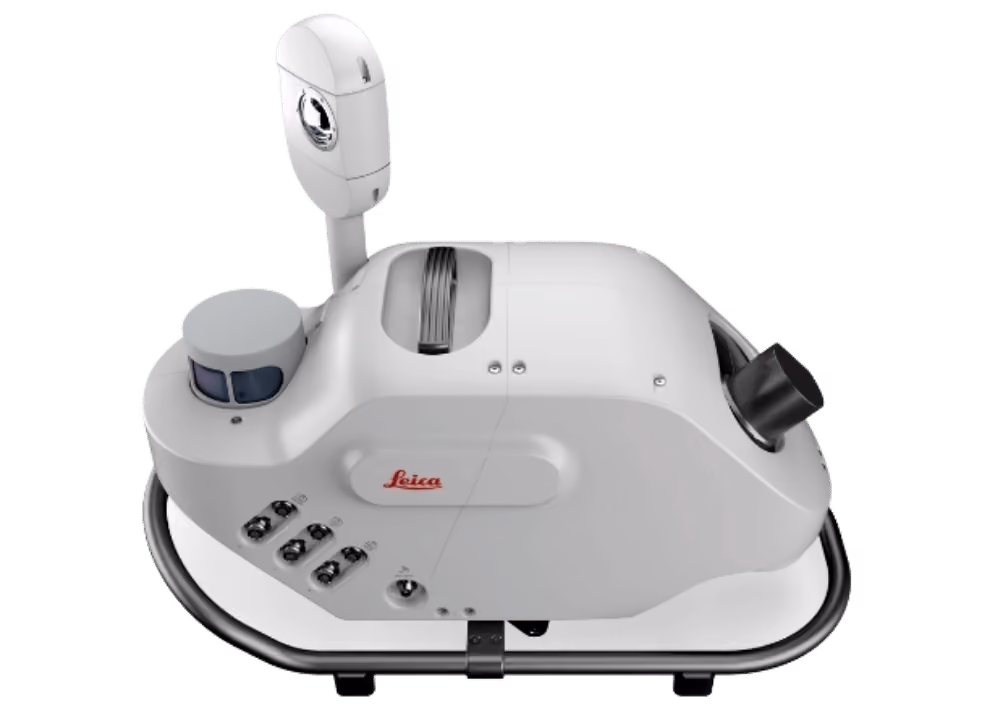 Leica Pegasus TRK500 Evo mobile mapping scanner unit, shown on a plain background