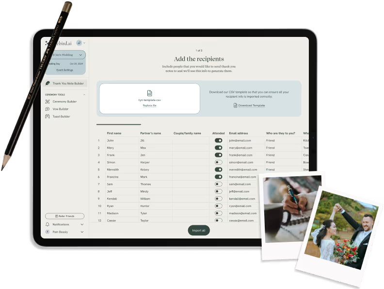 Why should you use a Thank You Note builder?