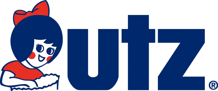 Utz classic logo in horizontal orientation