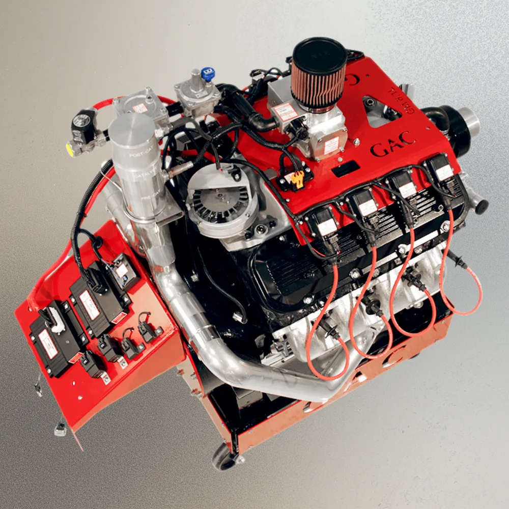 Diesel engine fitted with GAC electronic governing and fuel control components