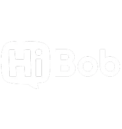 HiBob logo in white