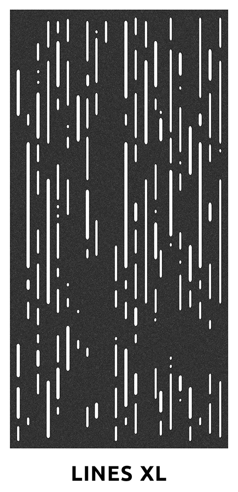 Der suonoCURTAIN XL ist ein Akustik-Raumtrenner für optische und akustische Privatsphäre und zur Strukturierung von Räumen. Das minimalistische Design überzeugt durch die abstrakten und zugleich organisch angeordnenten Linien.