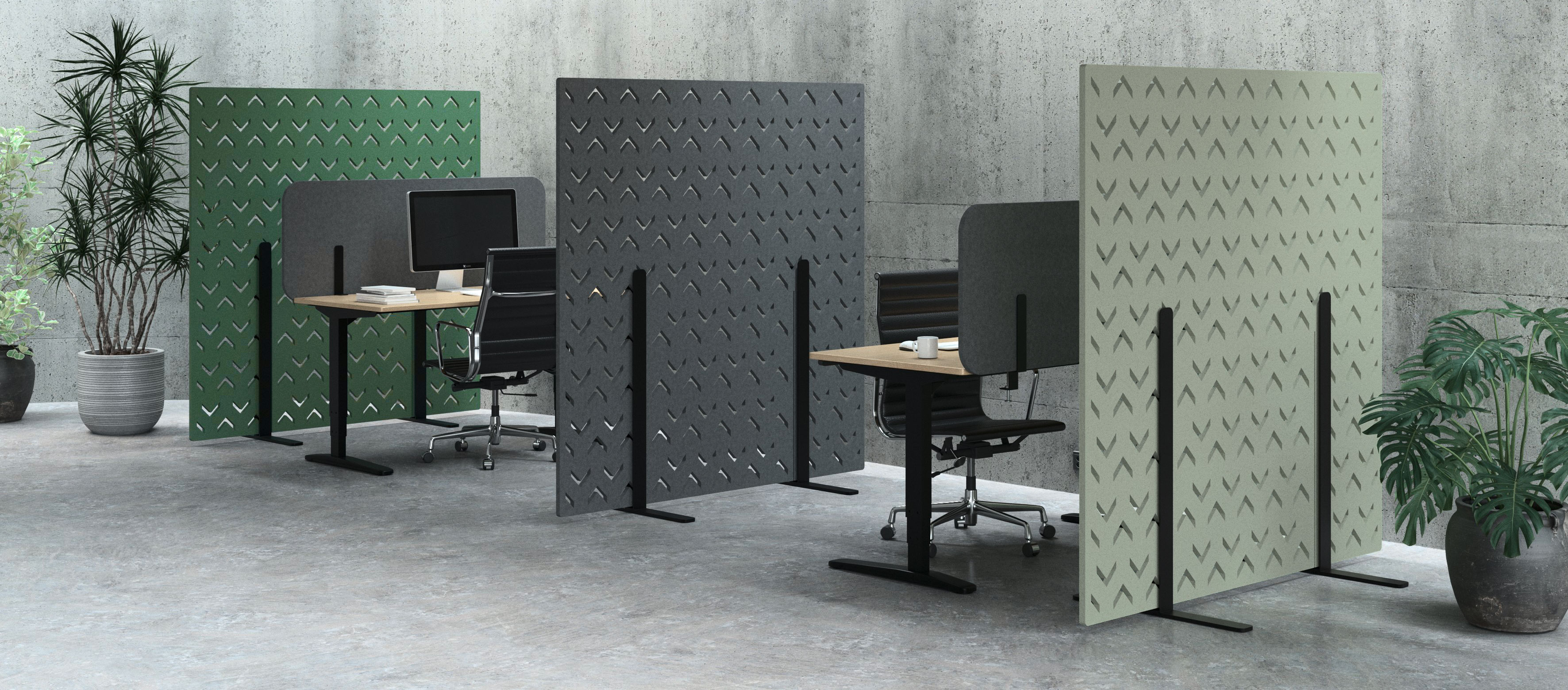 Der suonoSTAND-Raumtrenner ist ein echtes Up-Cycling-Produkt und zeichnet sich durch sein modernes und funktionelles Design sowie seine Langlebigkeit aus. Abhängig von der Farbe kann ein Blickfang erzeugt oder eine schlichte Raumaufteilung geschaffen werden. Hergestellt aus unserem hochwertigen suonoBOARD®, mit exzellenten Schallabsorbtionswerten und einem Recyclinganteil von über 50 %, bestechen unsere Produkte mit organischem Charakter durch die homogene Oberflächenstruktur und Farbgebung.