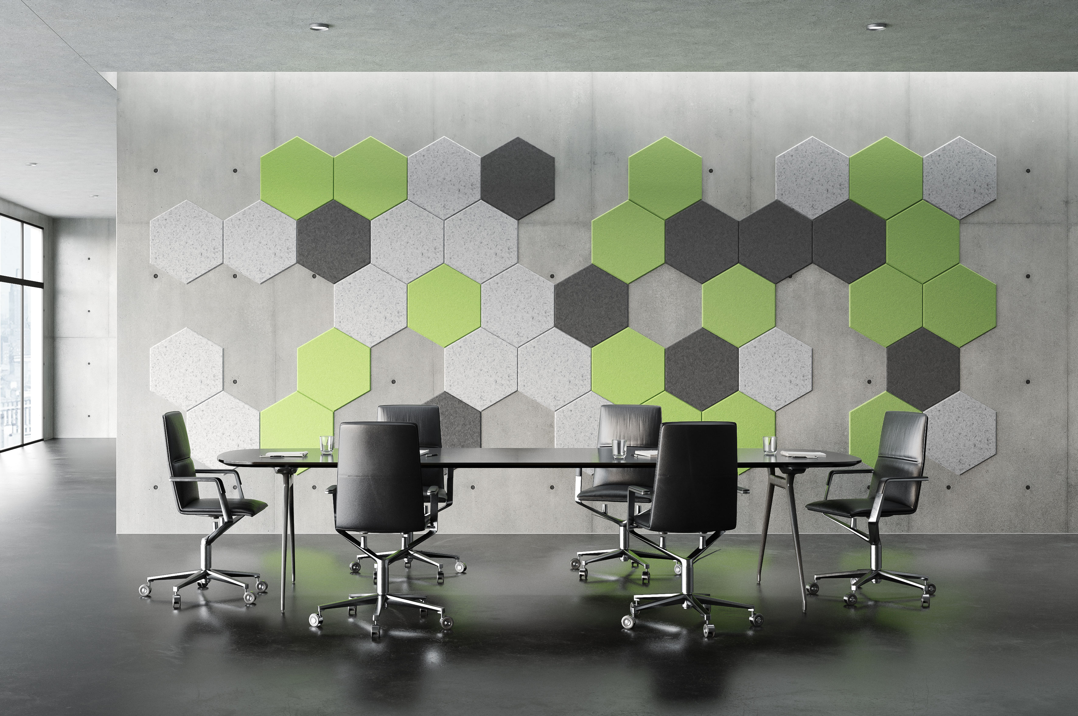 Die suonoTILES sind Wandschallabsorber mit reduziertem, stilvollen Design zur Gestaltung einzelner Wände oder ganzer Raumabschnitte. Die geometrischen Formen können frei miteinander kombiniert werden. Die suonoTILES-Wandschallabsorber sind echte Up-Cycling-Produkte und zeichnen sich durch ihr modernes und funktionelles Design sowie ihre Langlebigkeit aus. Hergestellt aus unserem hochwertigen suonoBOARD, mit exzellenten Schallabsorbtionswerten und einem Recyclinganteil von über 50 %, bestechen unsere Produkte mit organischem Charakter durch die homogene Oberflächenstruktur und Farbgebung.