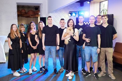 Interior of an art studio