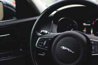 jaguar steering wheel