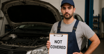 Checklist showing only one item covered, others not.