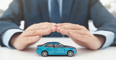 A diagnostic report being done on a car