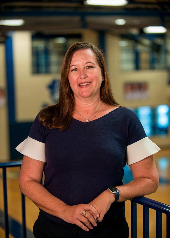 Melaney Amos O’Carroll ’84, Athletic Director