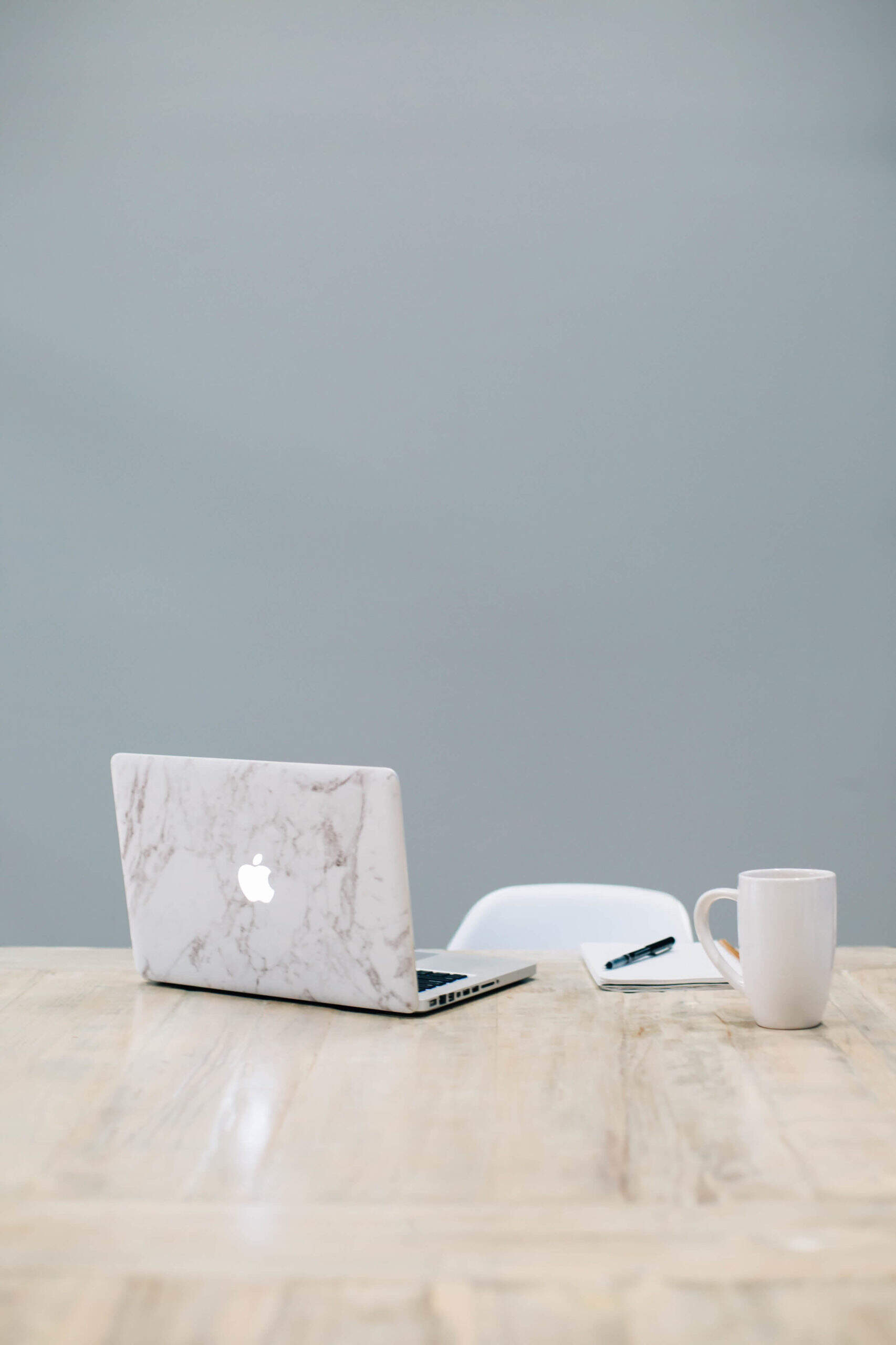 Laptop On The Table