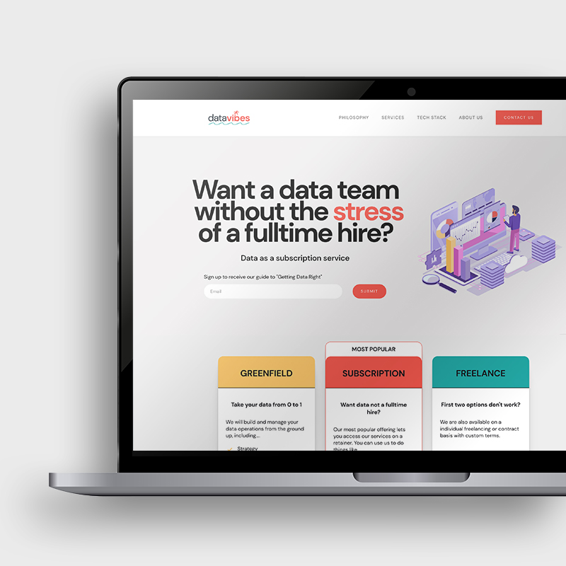 Datavibes Website