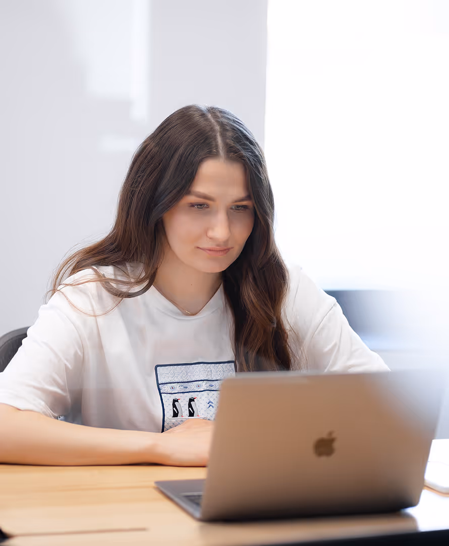 software engineer working on a laptop