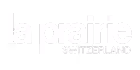 La Prairie Switzerland brand logo in white text on black background.