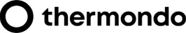 Thermondo company logo with circular icon and text.