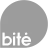 Bite brand logo with stylized text and accent on the letter e.