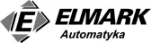 ELMARK logo with stylized E in a diamond shape and Automatyka text.