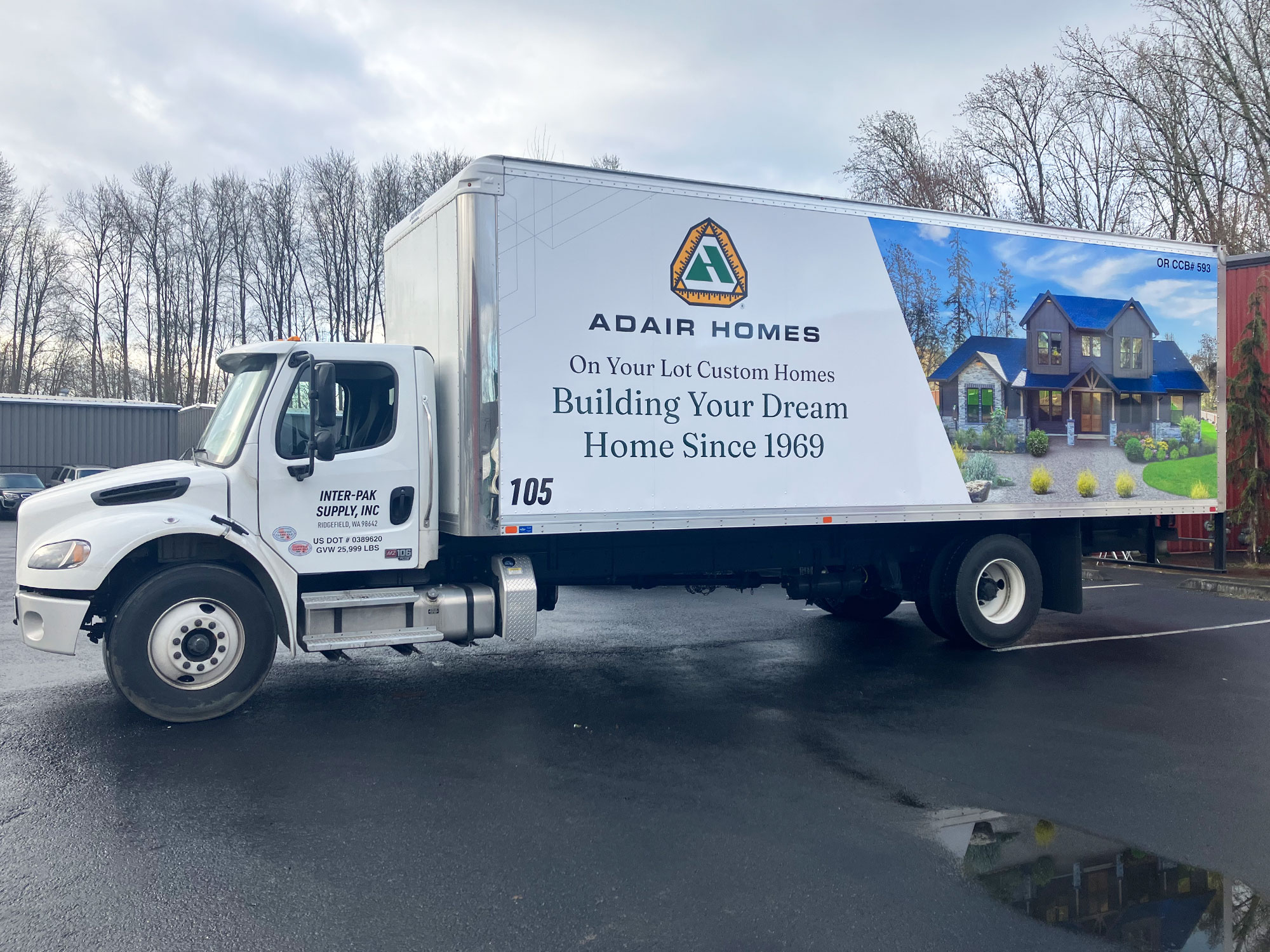 Box Truck Wrap Longview WA
